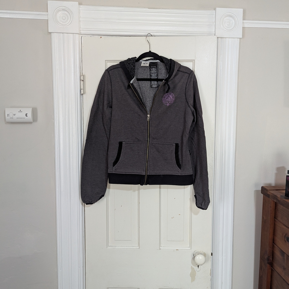 Harley Davidson Zip Hoodie with Purple Logo - Picture 3 of 4